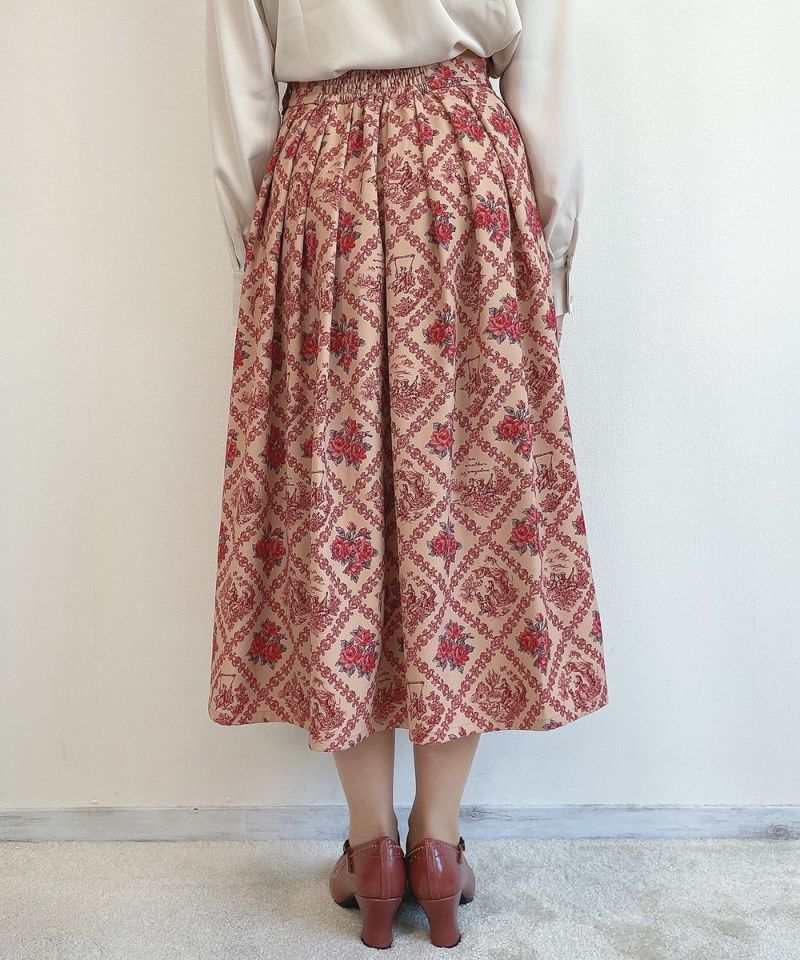 beige×red / 158cm