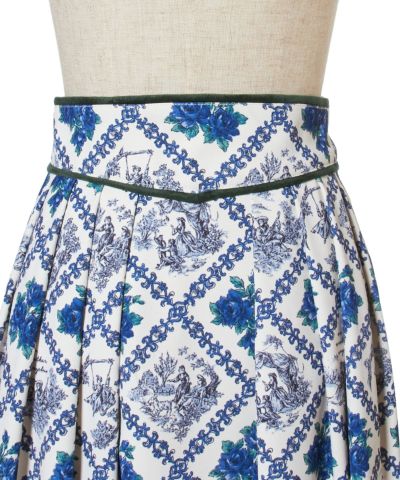 Front up (ivory x blue)