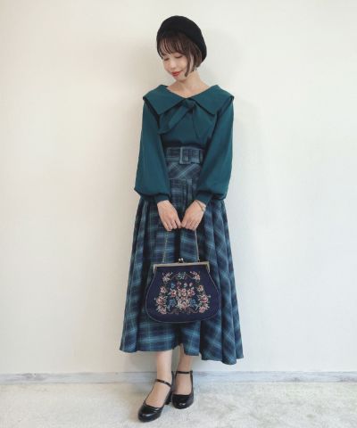 blue green / 158cm