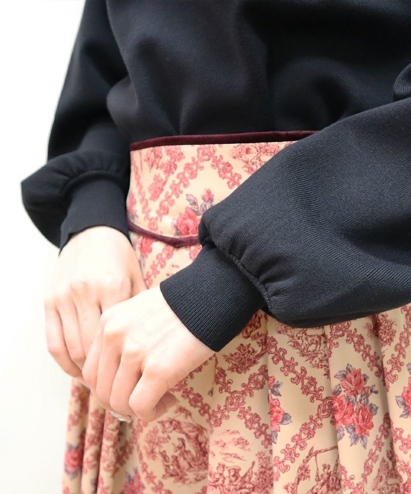 black / 袖