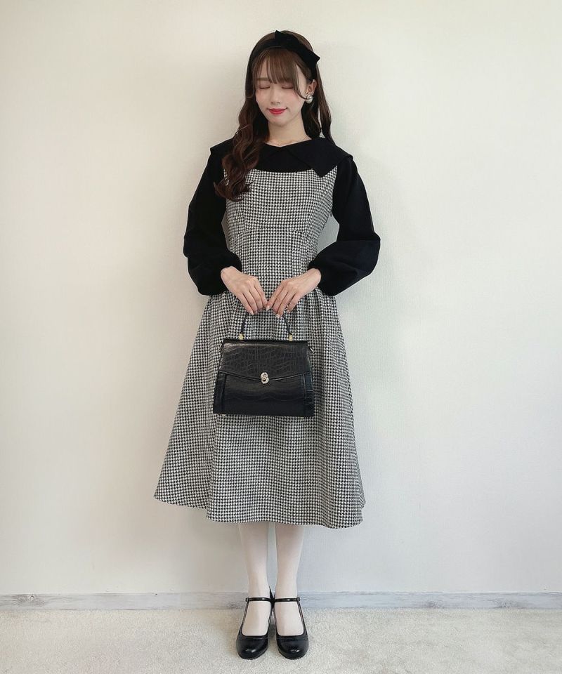 black / 162cm / タイを外した状態