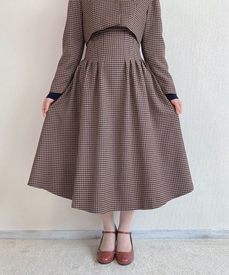 brown×navy / 153cm / size M
