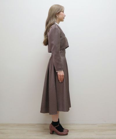 brown x navy / 160cm / size M