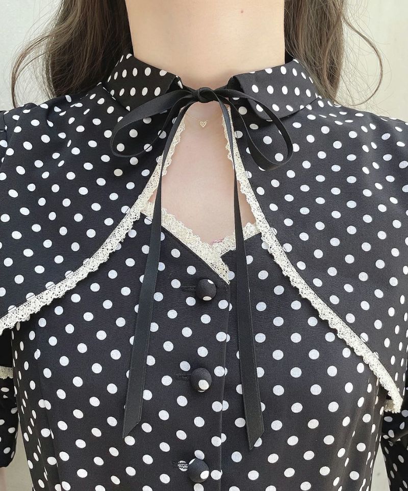 black × white / 162cm / S size wearing