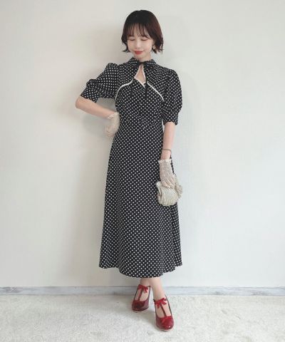 Black x white / 158cm / S size wearing
