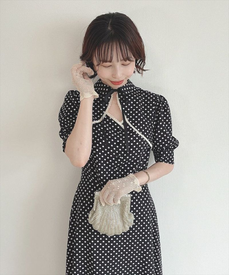 Black x white / 158cm / S size wearing