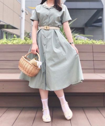 mint / 158cm / belt arrangement