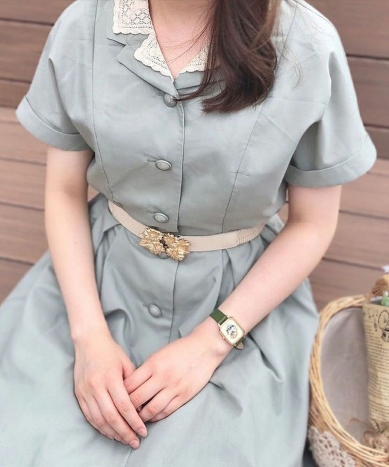 mint / 158cm / belt arrangement