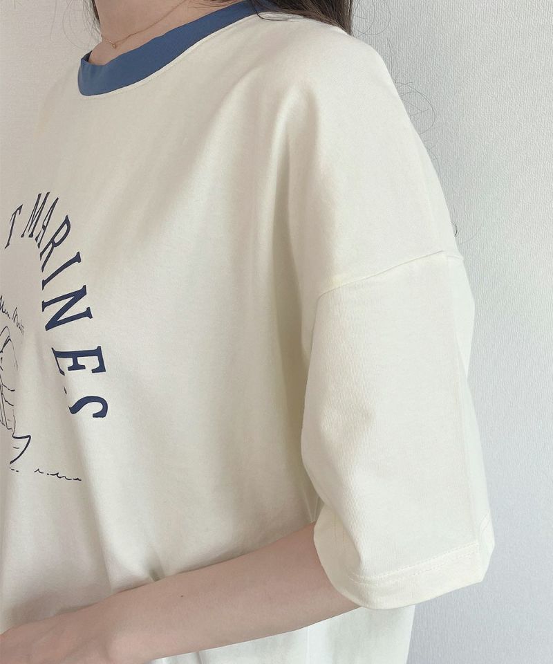 off white × blue / 162cm