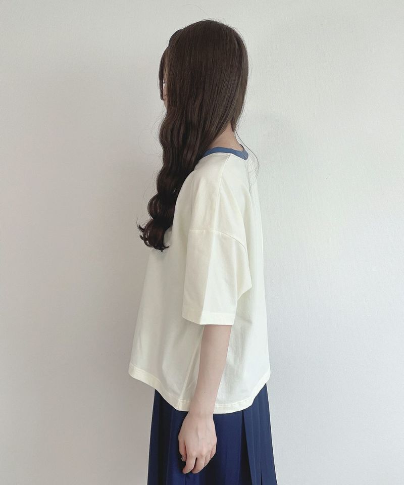 off white × blue / 162cm