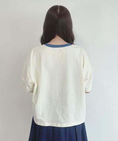 off white × blue / 162cm