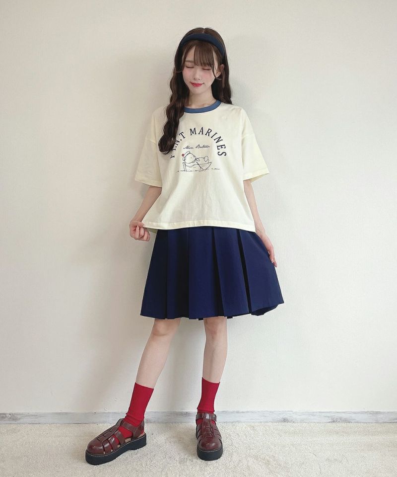 off white × blue / 162cm
