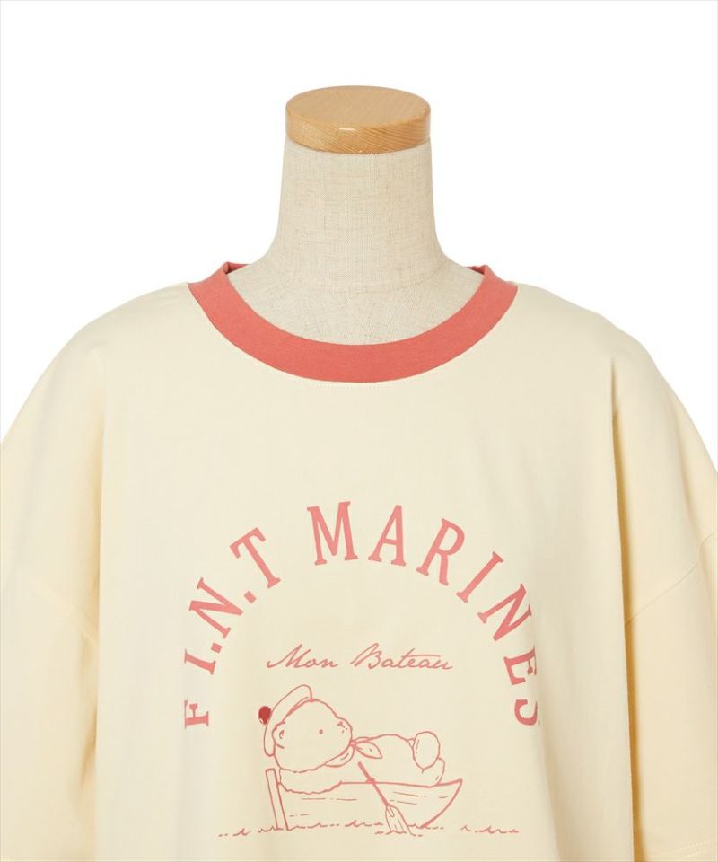 Front up (ivory × red)