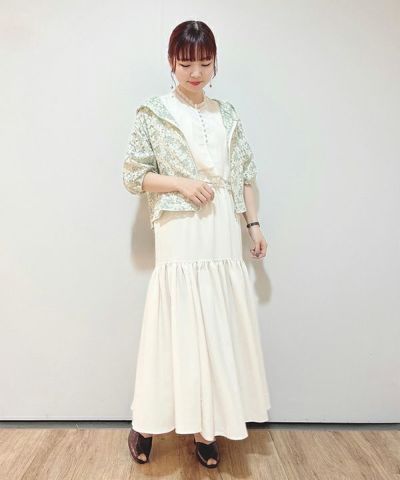 ivory×green / 154cm