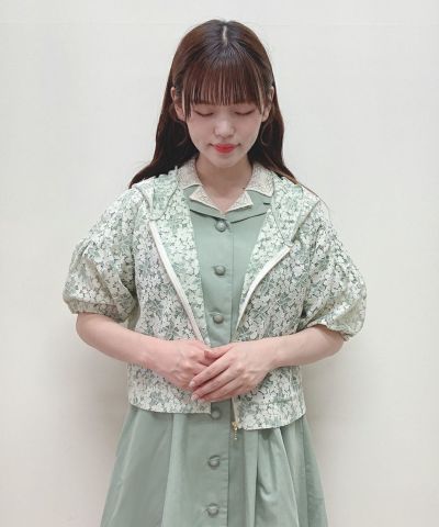 ivory×green / 166cm