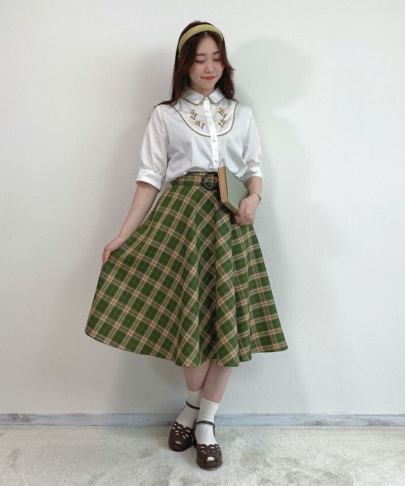 off white × yellow / 153cm