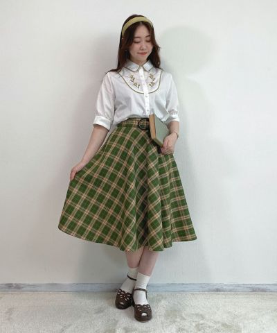 off white × yellow / 153cm