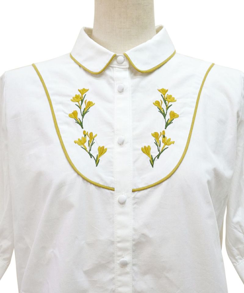 フロントアップ (off white×yellow)