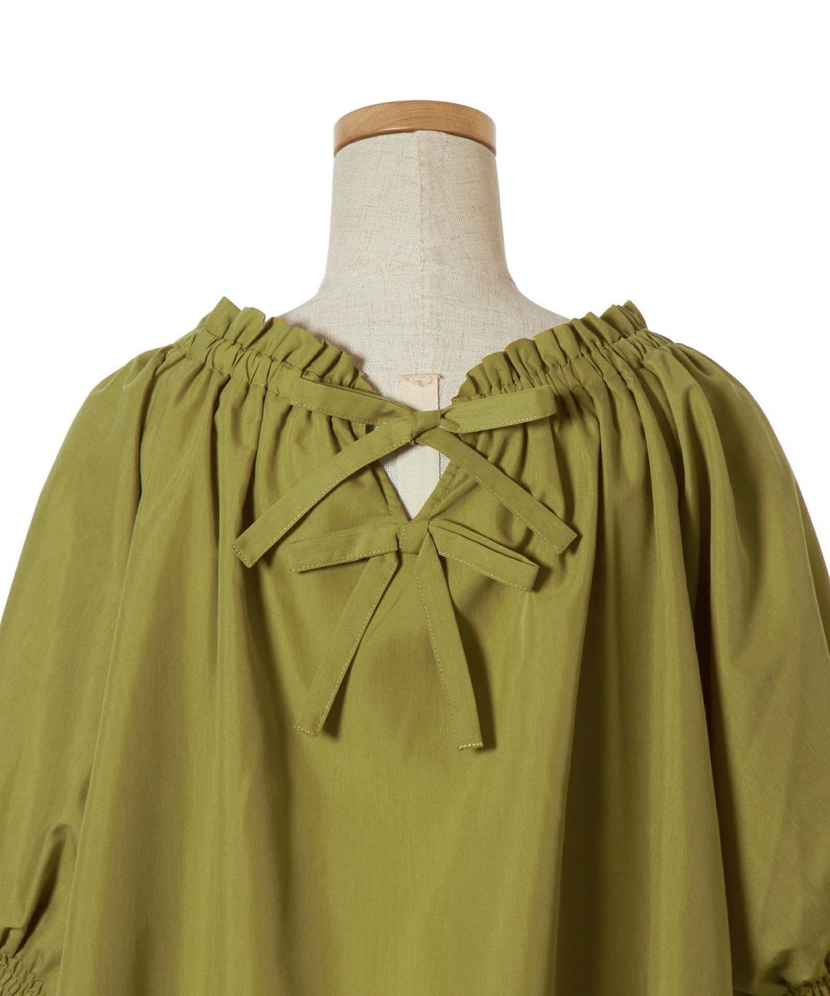 後ろリボン (mustard)