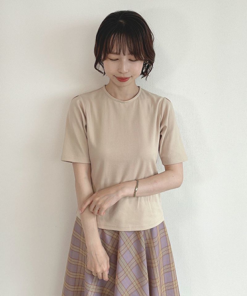 light beige / 158cm / with the collar removed