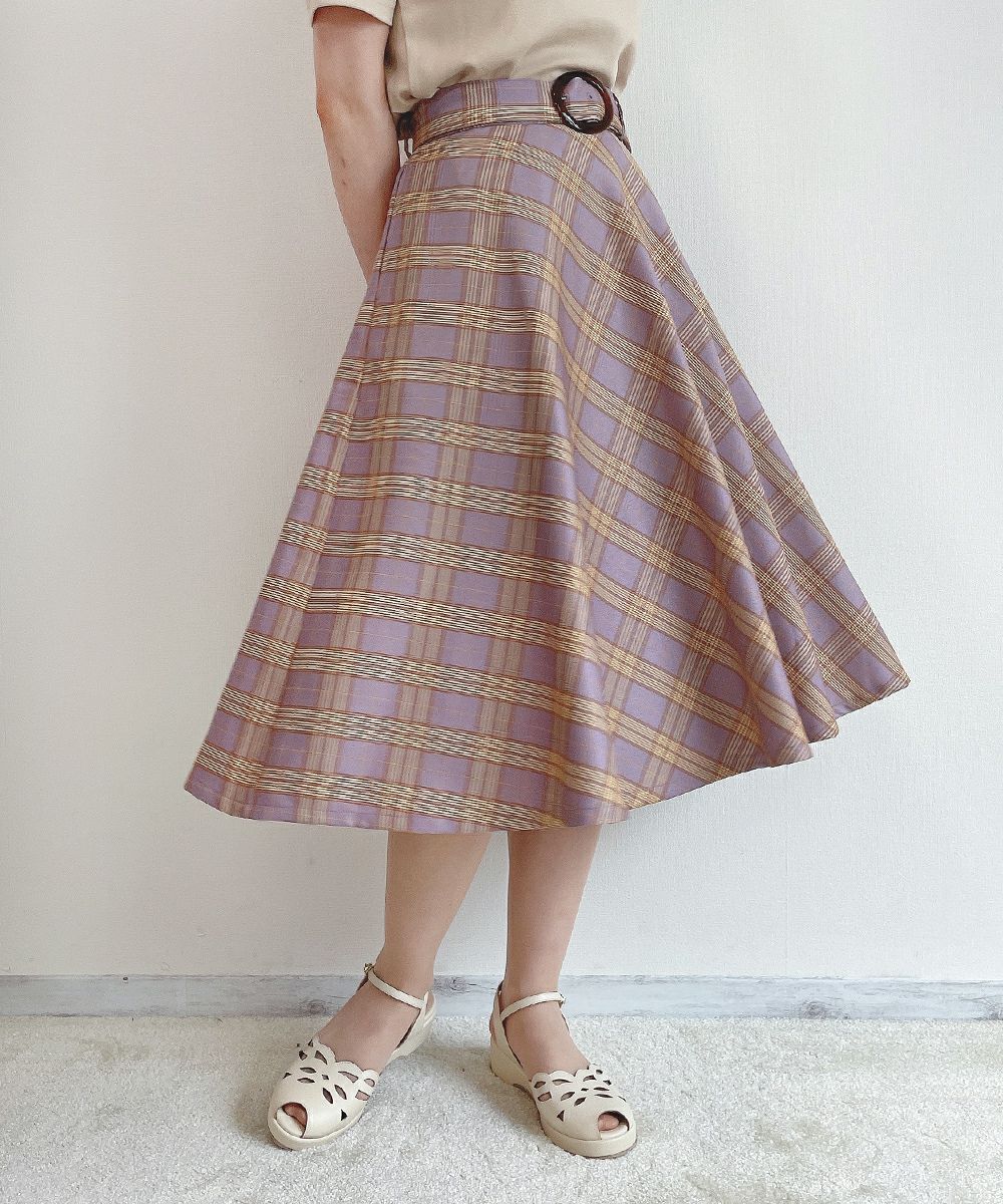 purple×brown / 158cm
