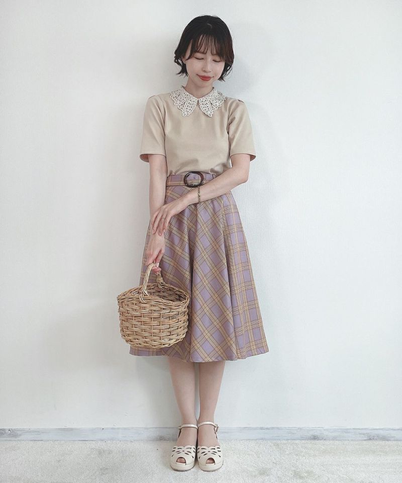 purple×brown / 158cm