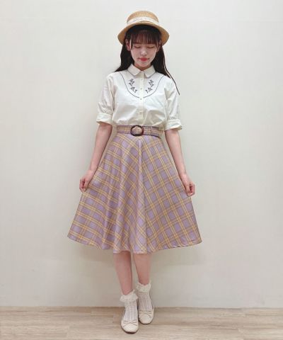 purple×brown / 166cm