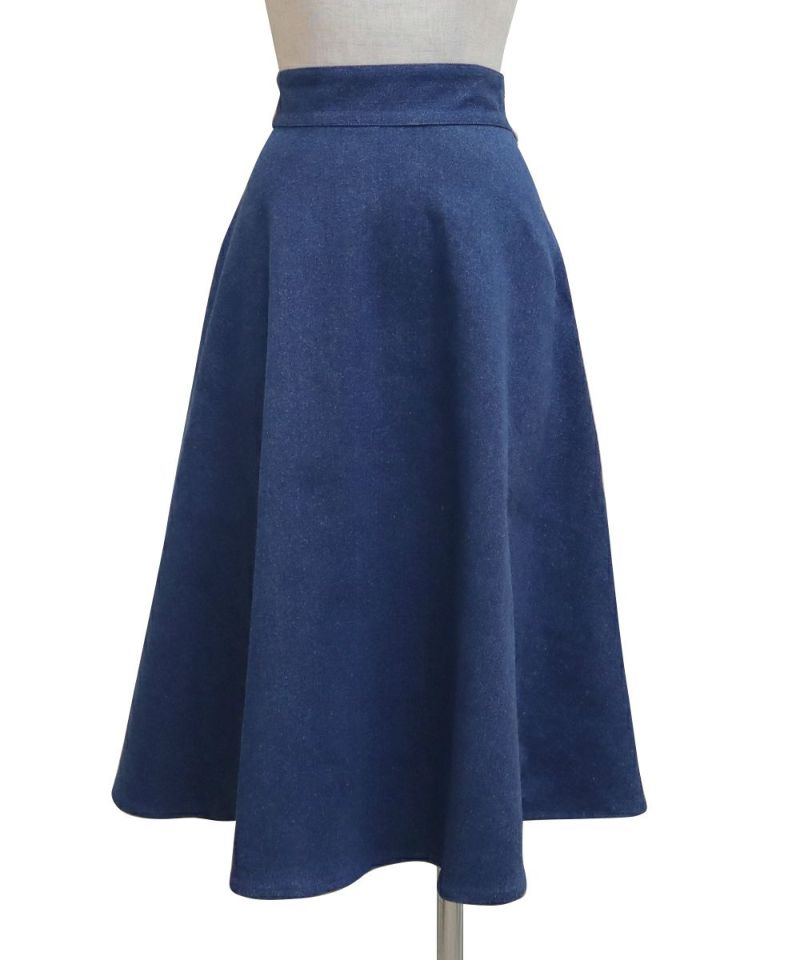 When the belt is removed (blue)