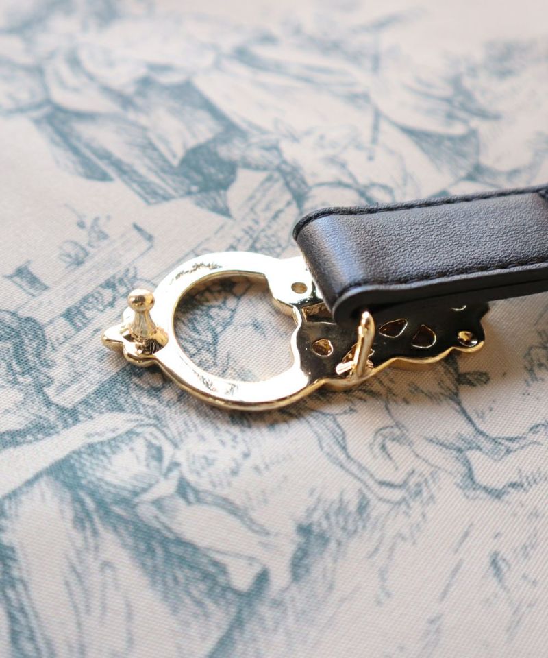 Behind the buckle