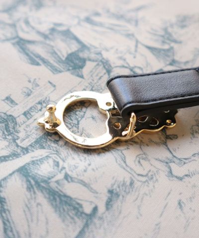 Behind the buckle