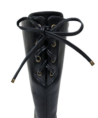 Back lace up (black)