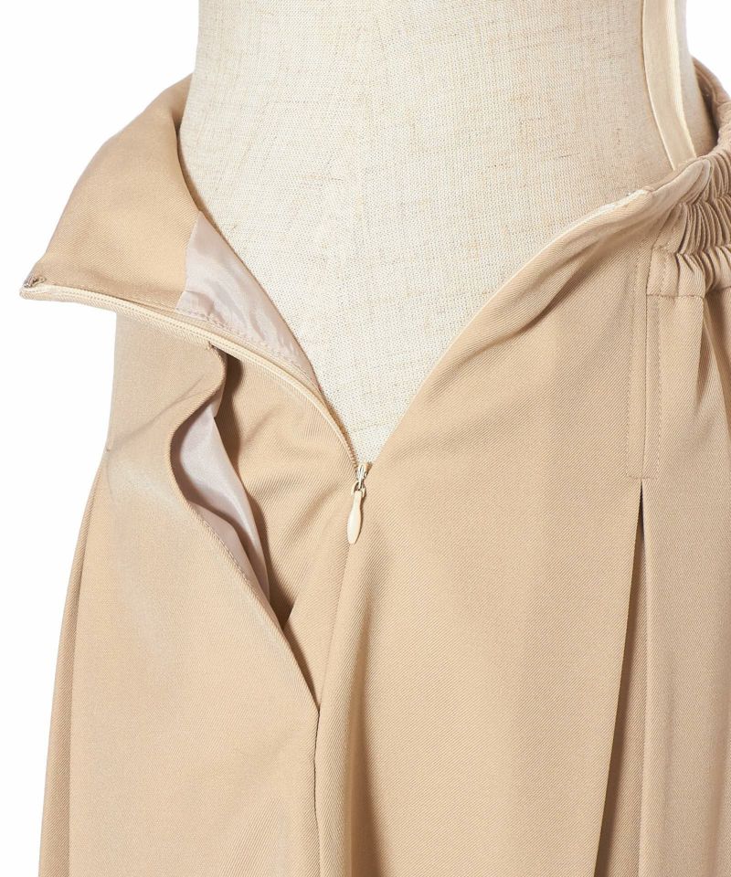 Side zipper (light beige)