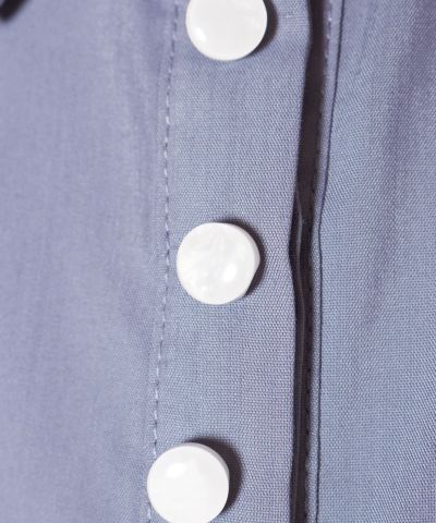 Button up (blue gray)