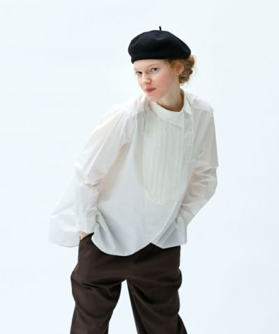 Side Collar Layered Shirt/COUPE LE COEUR [43PF04j003]