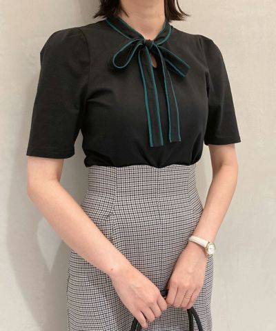 □Piping bowtie cut top/an another angelus [43BI02h004]