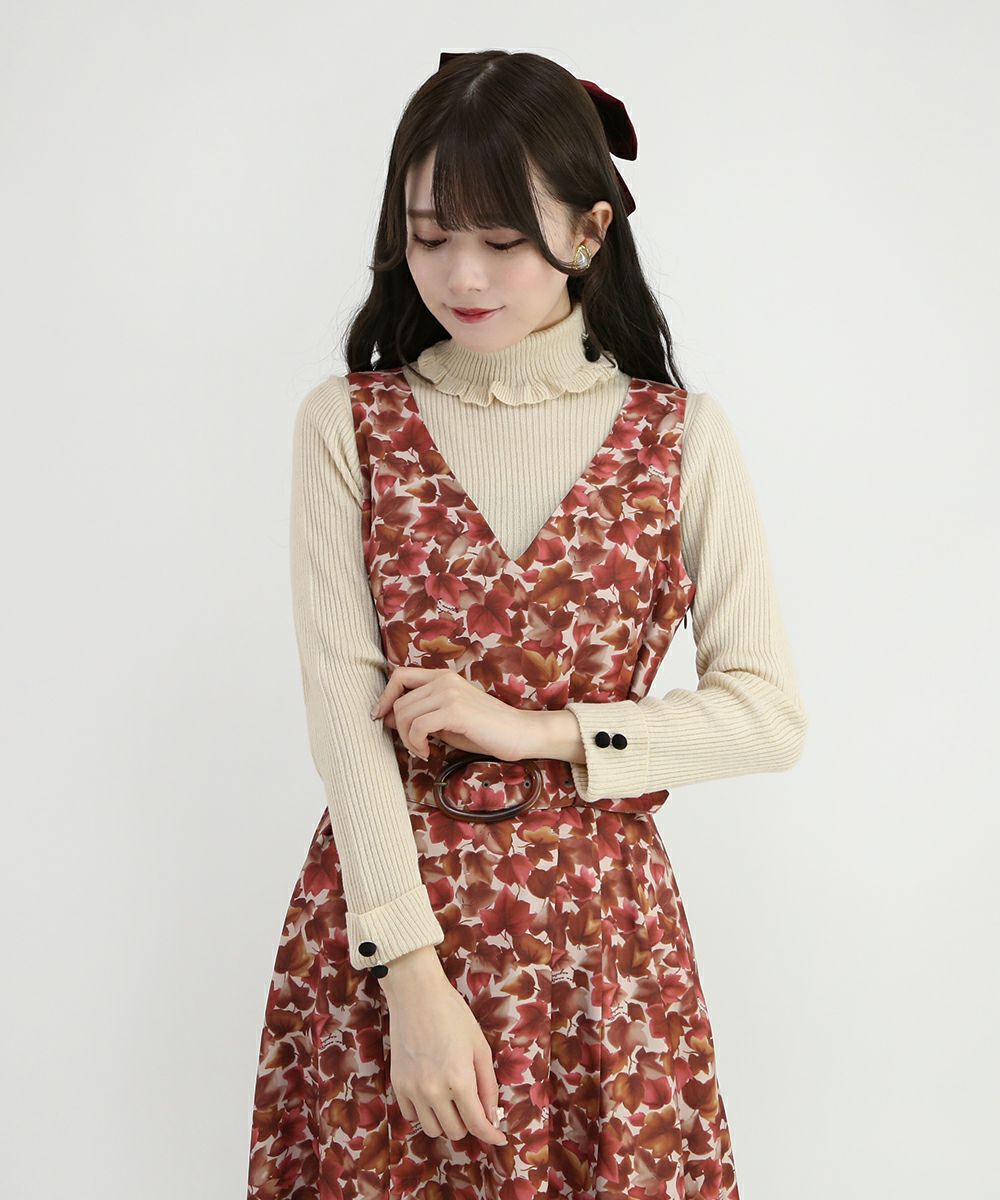red×brown / 162cm