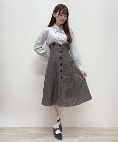 brown / 166cm / サスペンダーを外した場合