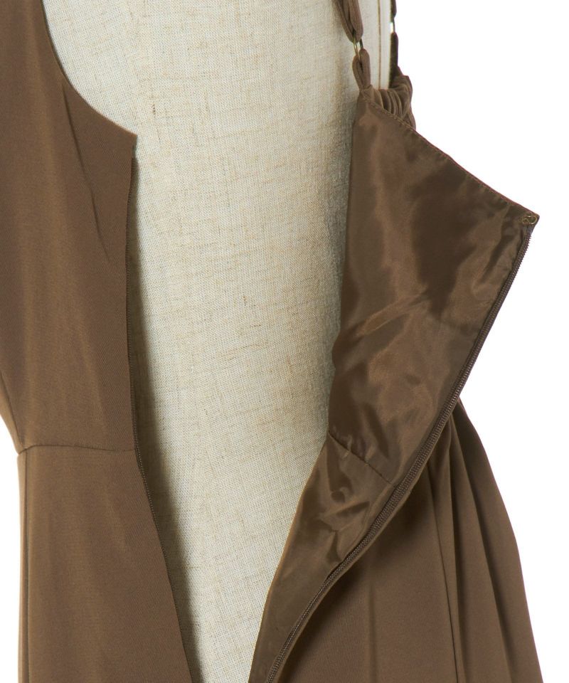 Side fastener (brown)