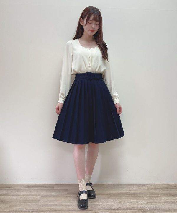 off white x navy / 166cm / without cape