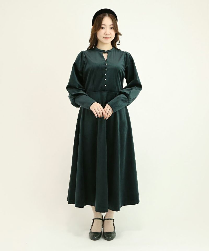 柚子 ananotherangelusレース衿ジャケット付きワンピース an