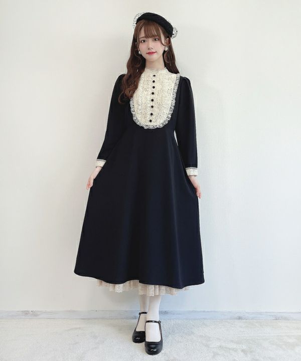 light beige / 162cm / layered with one piece