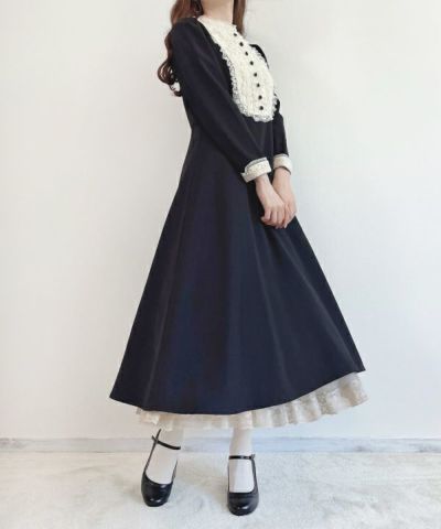 light beige / 162cm / layered with one piece