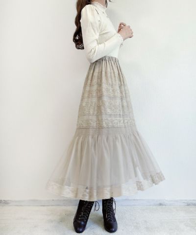 light beige / 162cm
