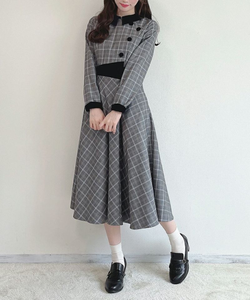 gray×white / 162cm