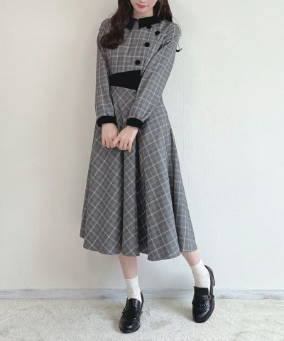 gray×white / 162cm