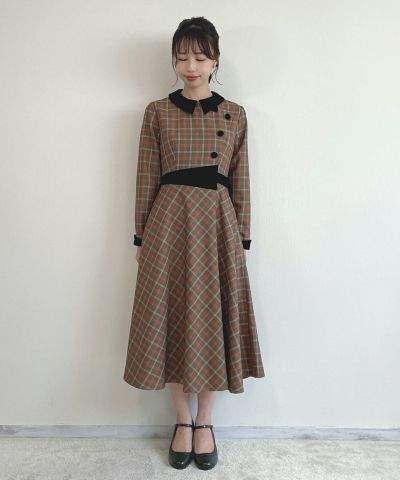 khaki×red / 158cm