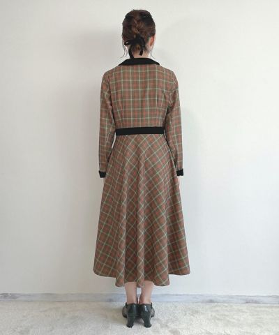 khaki×red / 158cm