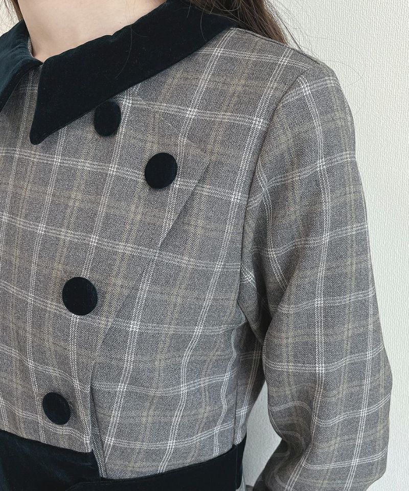 gray×white / 162cm
