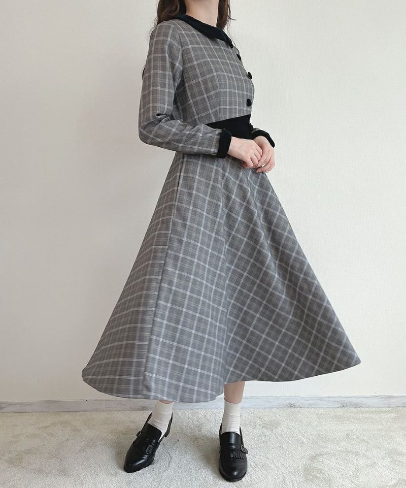gray×white / 162cm