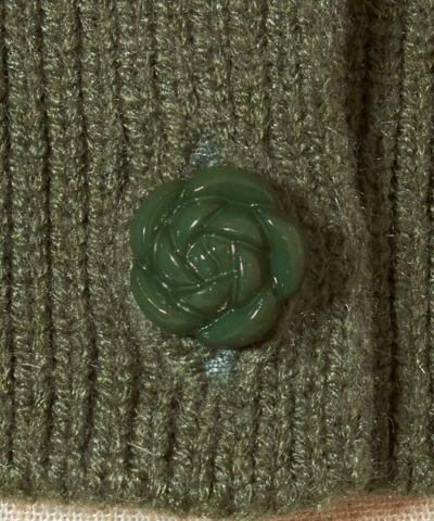 釦アップ (green)